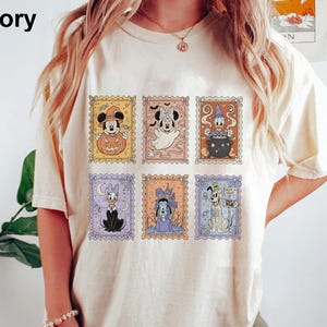Disney Mickey & Friends Portrait Halloween Shirt, Retro Disney Halloween Tee, Mickey&#39;s Not So Scary Party Matching Tee, Disney Halloween Tee
