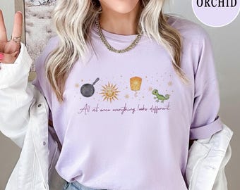 Retro Disney Tangled Rapunzel Shirt, Vintage Disney Rapunzel Shirt, Disney Princess Shirt, Disney Lost Princess Tee, Disney Girl Trip Tee