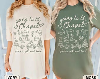 Disney Going To Chapel Shirt, Personalized Disney Bachelorette Shirt, Disney Bachelorette Party 2026, The Bach Club Shirt, Bridesmaid Shirt