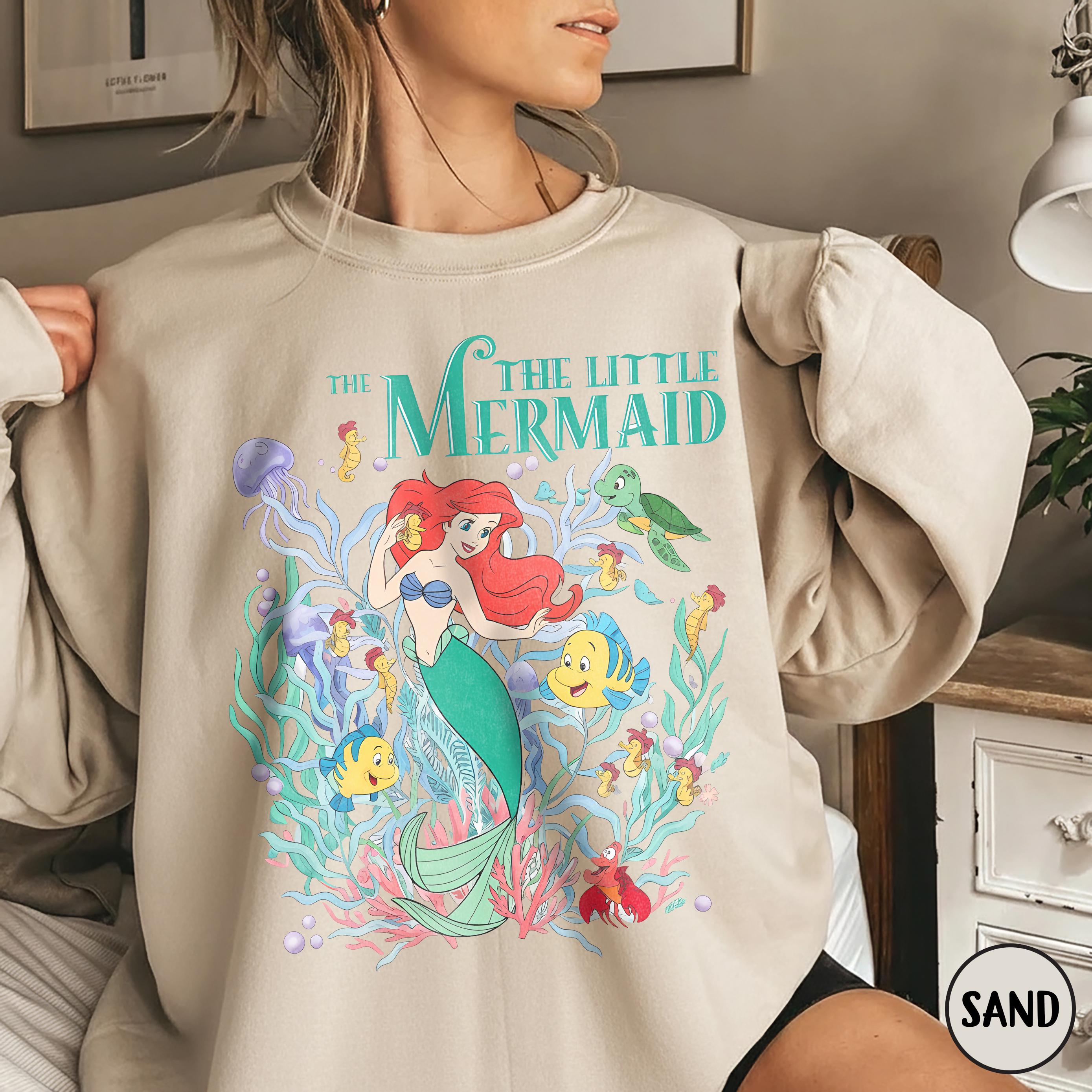 The Little Mermaid Shirt, Princess Ariel Sweatshirt, Ariel 