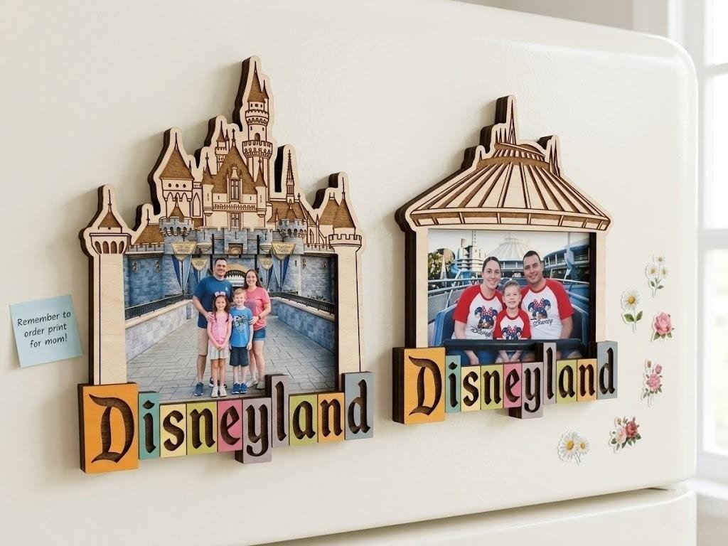 Mickey wood frame - Etsy 日本