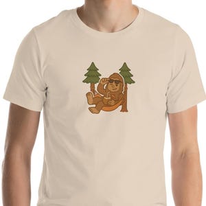 Chill Bigfoot T-shirt, Funny Bigfoot Shirt, Undefeated Hide and Seek Champion