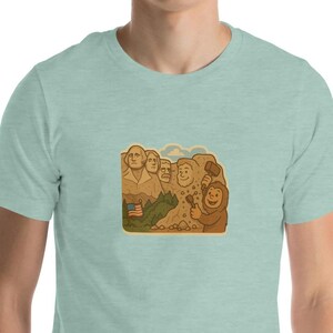 Bigfoot Rushmore t-shirt