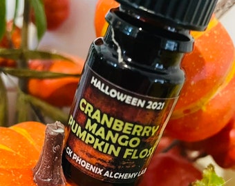 Cranberry Mango Pumpkin Floss Perfume Oil -  5ml - Black Phoenix Alchemy Lab