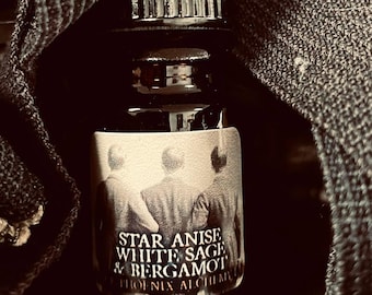 Star Anise, White Sage, and Bergamot -  5ml perfume - Black Phoenix Alchemy Lab