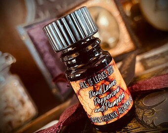 Dead Leaves, Peppercorn, and Pumpkins Perfume Oil -  5ml - Black Phoenix Alchemy Lab