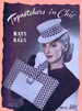 Vintage Crochet Hand Bag Hat PDF Patterns 1940's Top Notcher's In Chic Instant Download Digital e-Pattern Download 