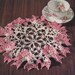 Vintage Ruffled Doily Patterns Mid Century Crochet Ruffle Doilies Lacy ...