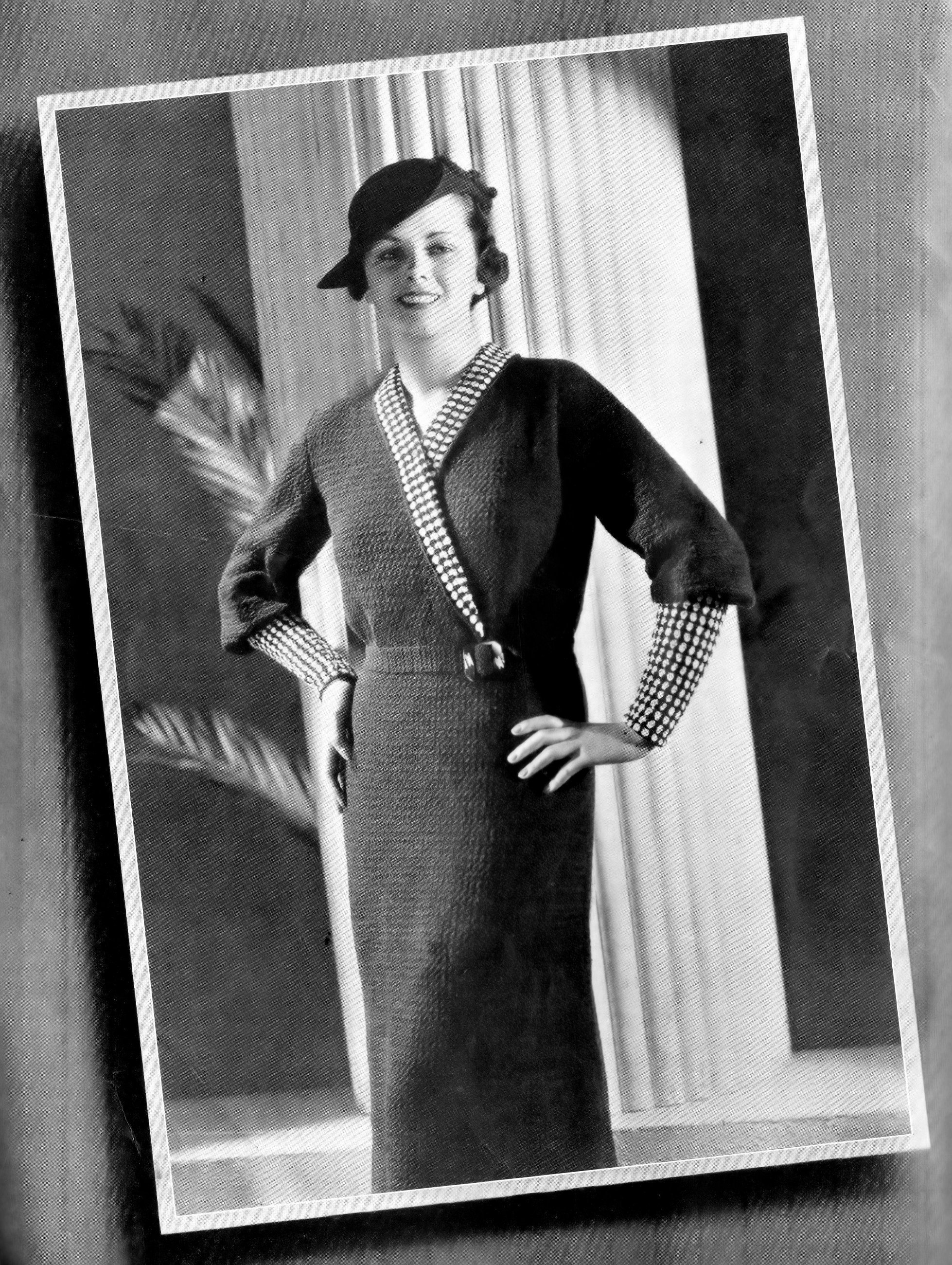 30 Best 1930s Style Crochet Patterns for Vintage-Inspired Makes 8 1930s Vintage Surplice Style Crochet Dress Pattern