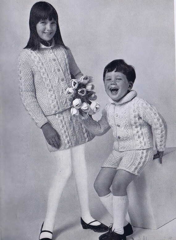 Vintage Knit~Crochet Patterns Cruise Wear 60/'s Dresses Suits Coat Cardigans Pullovers Evening Shells Instant PDF Download Reproduction