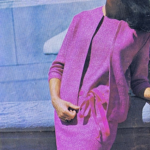 Vintage 60s Knitting Crochet Patterns: Villawool Autumn Collection (PDF eBook)