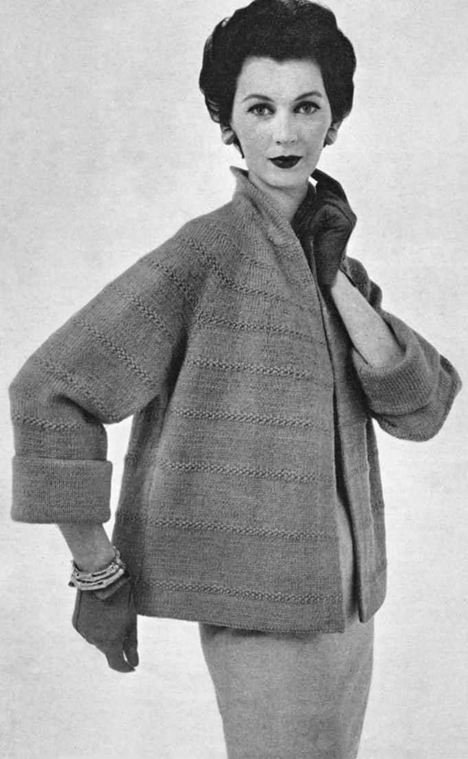 Vintage Knitting Crochet Patterns Jeweled Studded Sweaters Etsy