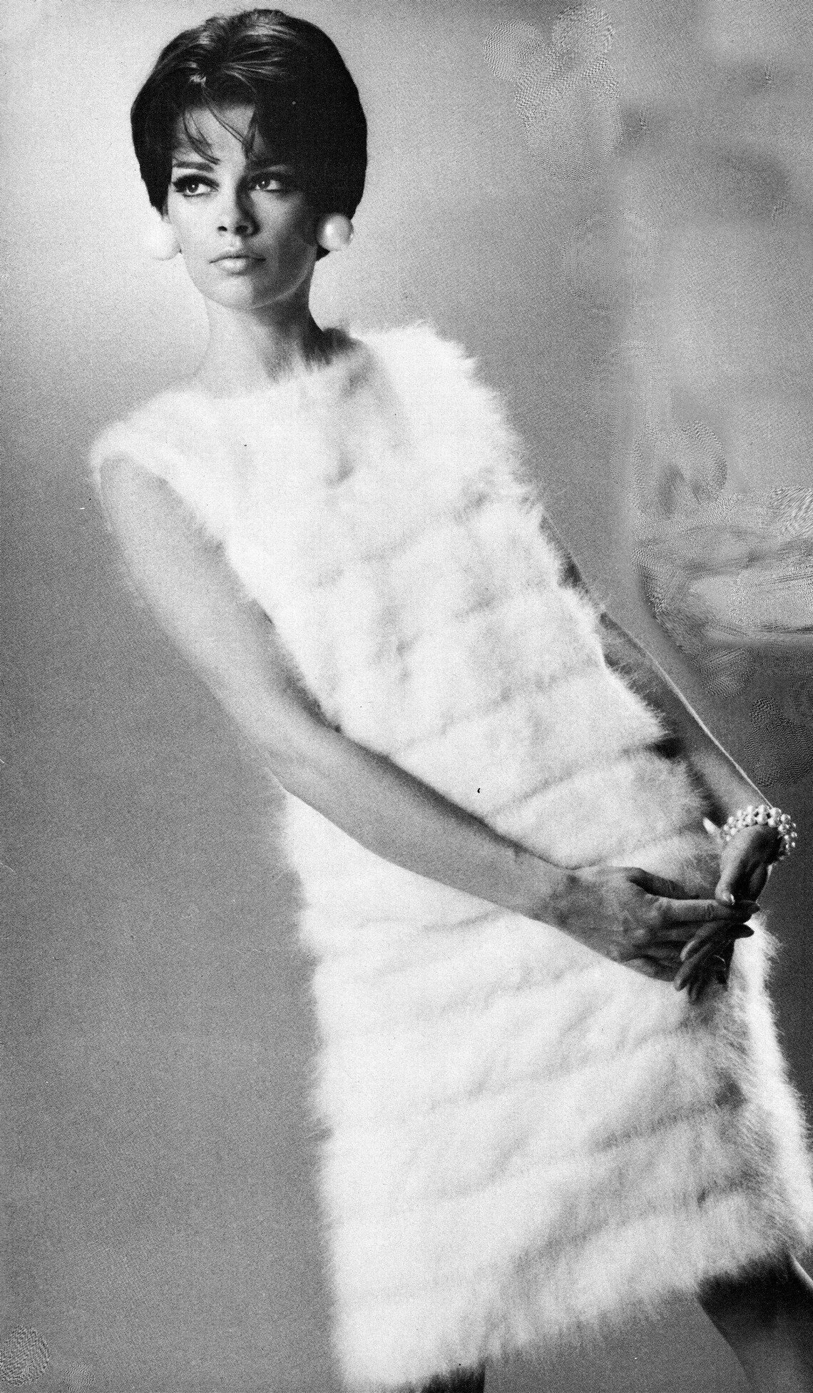Vintage Angora Sheath Dress Knitting Pattern Bust Sizes 32-36 Inches ...