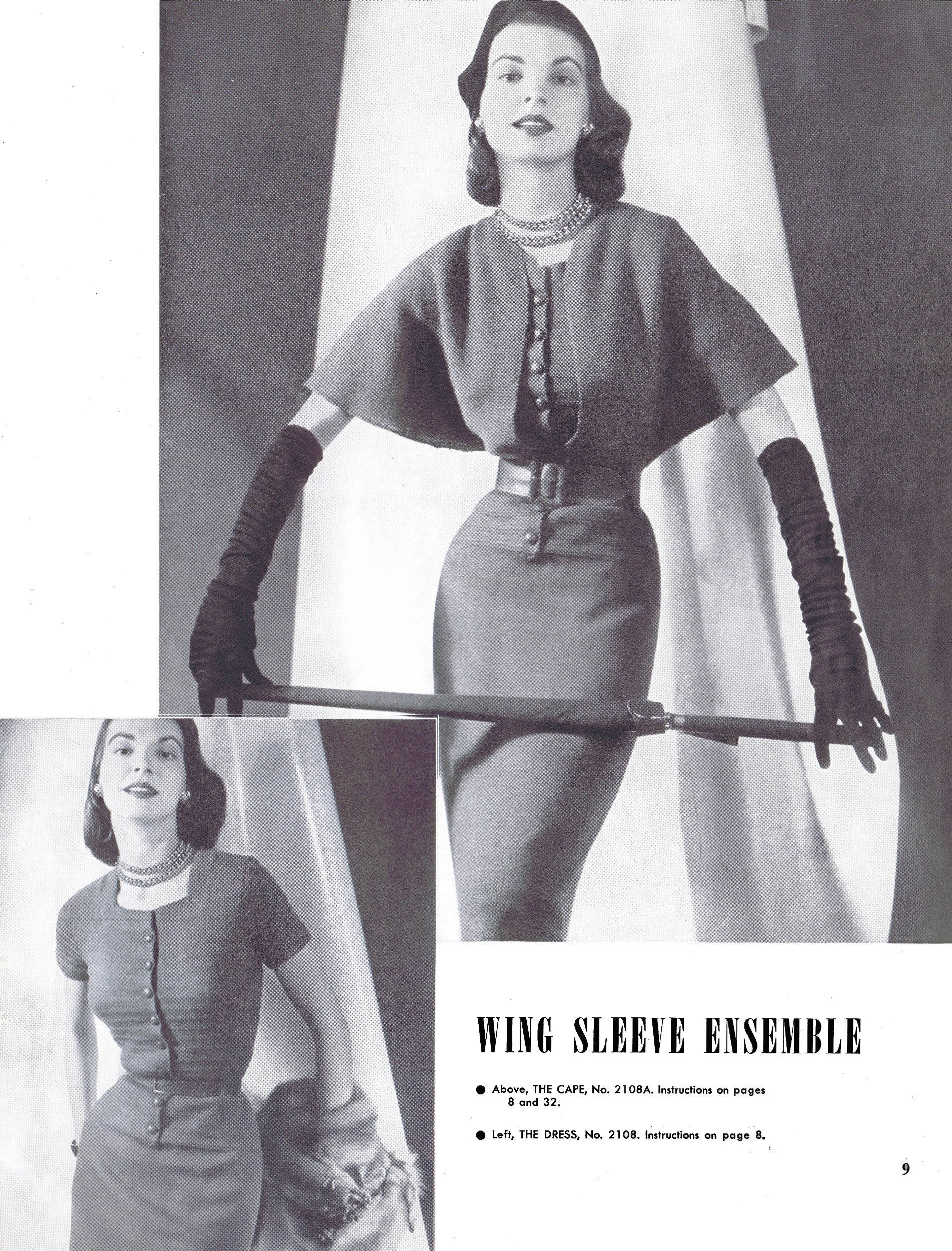Vintage Knitting Crochet PDF Patterns Suits Dresses Stoles Jackets ...