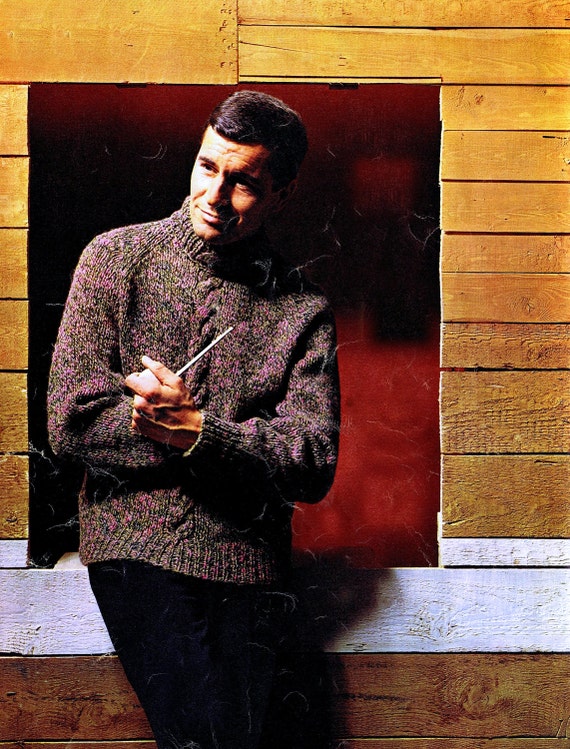 Mens Classic Turtleneck Sweater PDF 