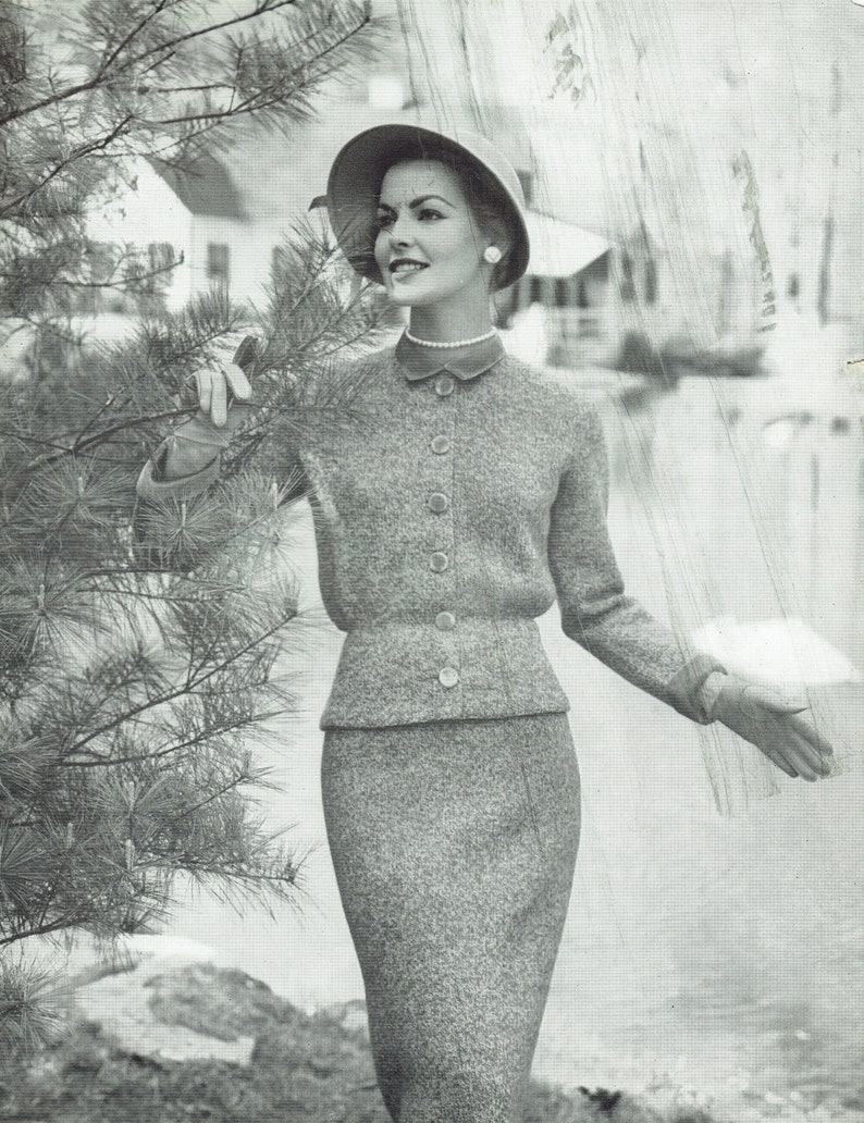 PDF Knitting Patterns Suits Dresses Coats Jackets Skirts - Etsy