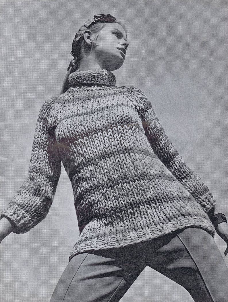 Vintage Knit Crochet Patterns 60s Fleisher Bear Brand Botany Etsy