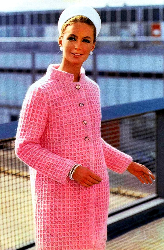 crochet long coat pattern