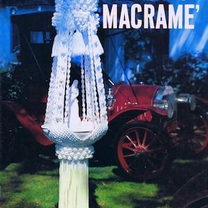 1970s Macrame Pattern Collection: Lamps, Tables, Bird Cages (PDF Download)