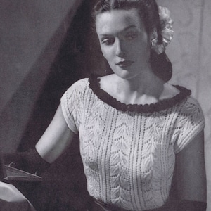 1940s Crochet Knitting Pattern Book: Holiday Gifts (PDF Pattern)