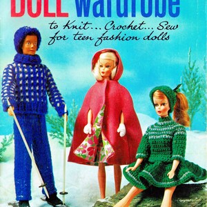 Vintage Doll Wardrobe Patterns: Knit, Crochet & Sew (PDF eBook)