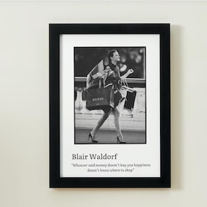 Gossip girl wall art - Etsy 日本