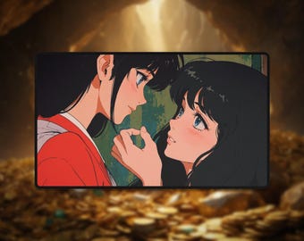 Yuri Love Playmat: TCG Desk Mat, LGBT Anime Art