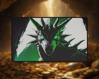 Abzan Dragon Playmat: Tarkir Dragonstorm MTG TCG Desk Mat