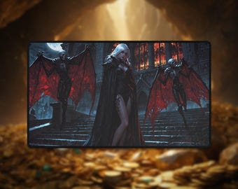 Vampire Summoner Playmat: Gothic TCG Desk Mat