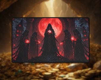 Blood Moon Ritual Playmat: Vampire TCG Desk Mat