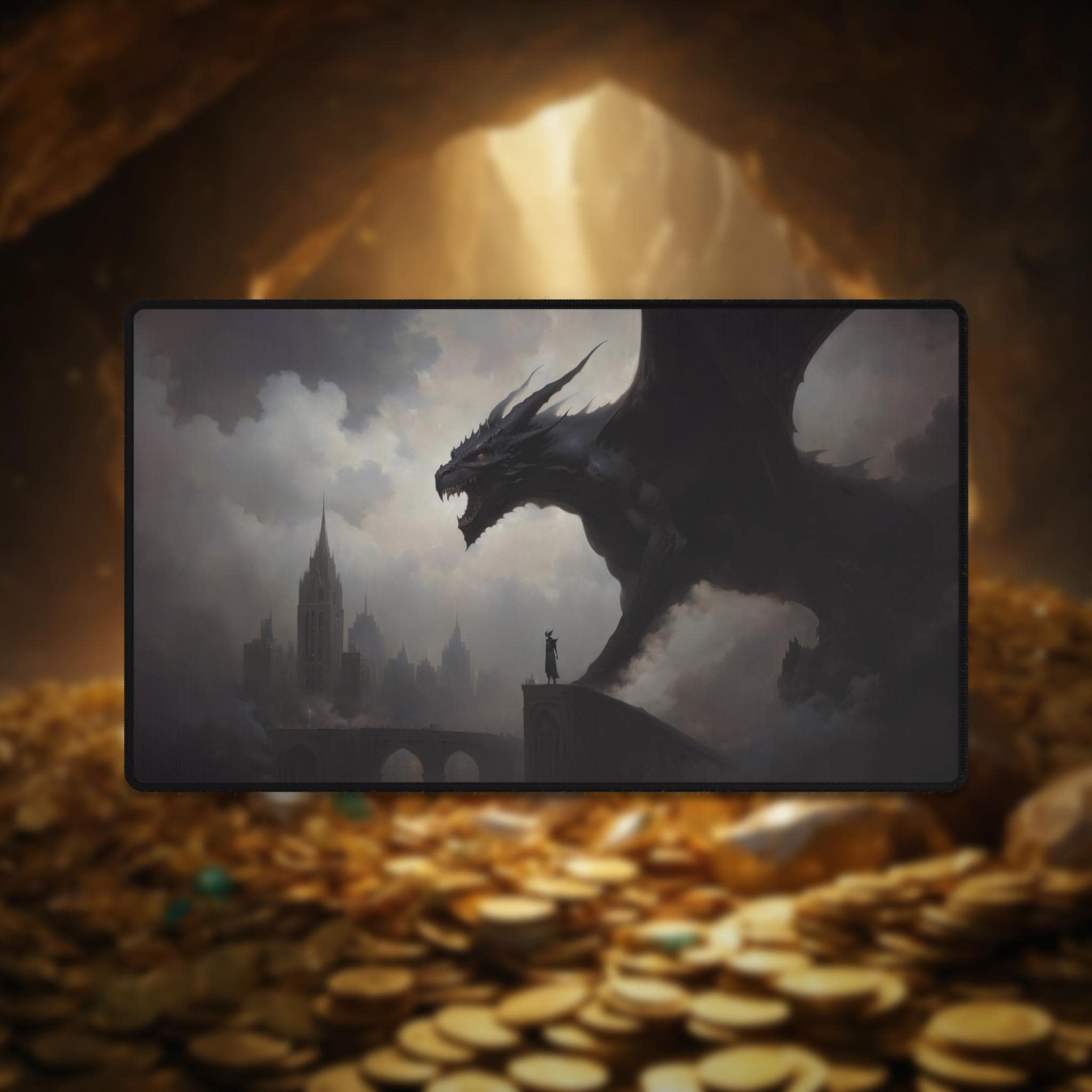 MTG Play Mat MTG PlayMat 60 cm x 35 cm, Original Art, Non