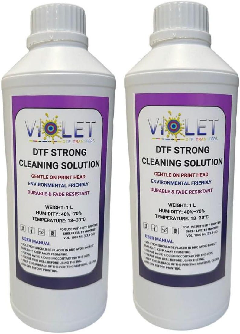 DTF Printhead Cleaning Solution: Strong Nozzle Cleaner (2000ml) - Etsy