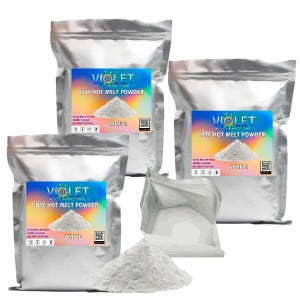 Premium DTF Powder, TPU Hot Melt Adhesive (1000g/2.2LBS) 3KG (3-Pack)