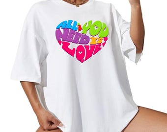 Coquette Valentine's Day T-Shirt: Girly Heart Graphic Tee