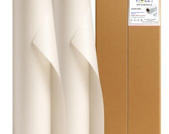 DTF Transfer Film Roll (Hot Peel): 24" x 328 ft Clear PET