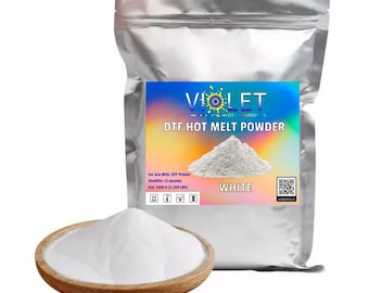 Premium DTF Powder, TPU Hot Melt Adhesive (1000g/2.2LBS)