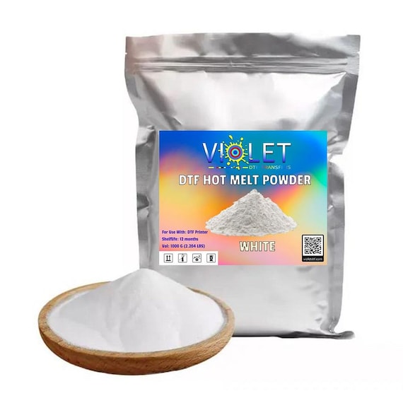 Premium DTF Powder, TPU Hot Melt Adhesive (1000g/2.2LBS)
