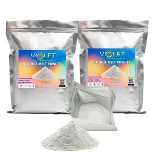 Premium DTF Powder, TPU Hot Melt Adhesive (1000g/2.2LBS) 2KG (2-Pack)