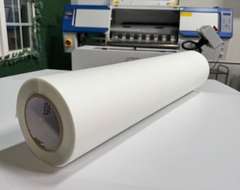 DTF Transfer Film Roll (24"x3936): Hot Peel, Double-Sided Clear PET