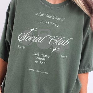 Gym Shirt, Crossfit Gym Shirt, Athlete Shirt for Cross training, Gift for Fitness Instructor or Coach