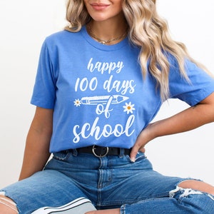 100 Days of School Shirt, 100 Day Shirt, 100th Day Of School Celebration, Teacher Shirt, Back to School Shirt, Gift For Teacher