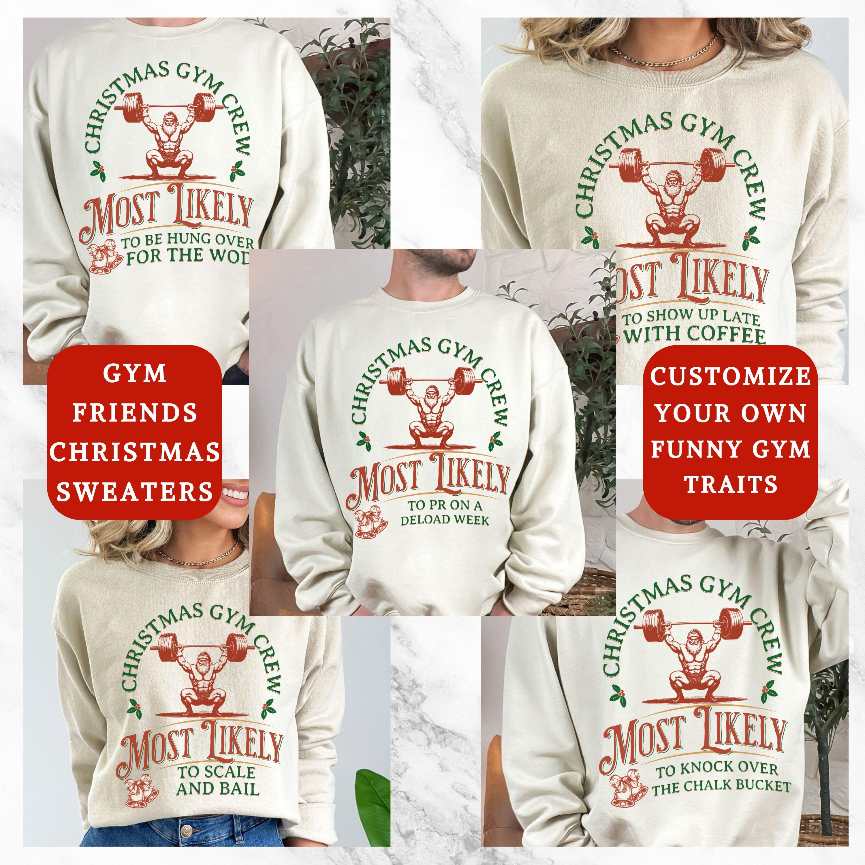 Gym christmas sweaters hotsell