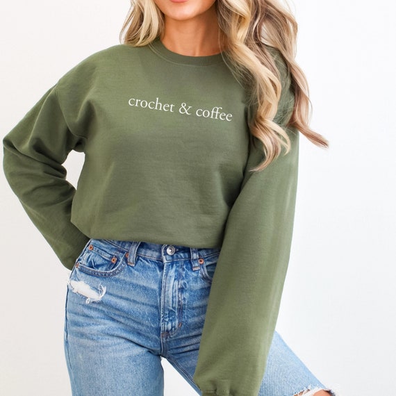 Crochet Coffee Cozy Sweater, Coffee Lover Gift, Crochet Gift