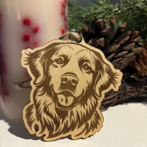 Dog Breed Ornament for Dog Lover | Christmas Puppy Ornament for Christmas Tree | Holiday Dog Decor for Dog Mom Dog Dad