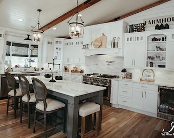 Kitchen Cabinetry White Maple Raised Panel modern farmhouse kitchens, solid wood cabinets, country cabinet, RTA available, free quotes