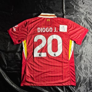 Liverpool 2024/25 Home Jersey Red Diogo Jota #20