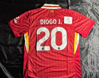 Liverpool 2024/25 Home Jersey Red Diogo Jota #20