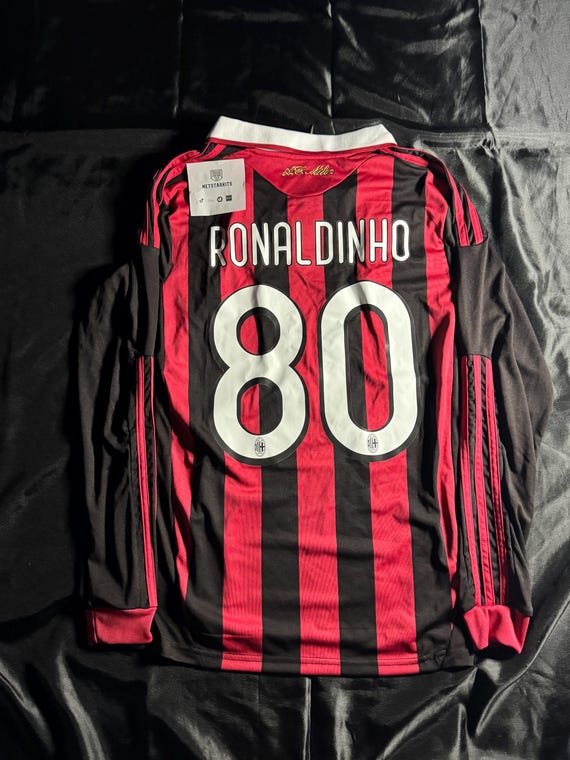 ACミラン RONALDINHO 80番 ユニフォーム ミラン ロナウジーニョ