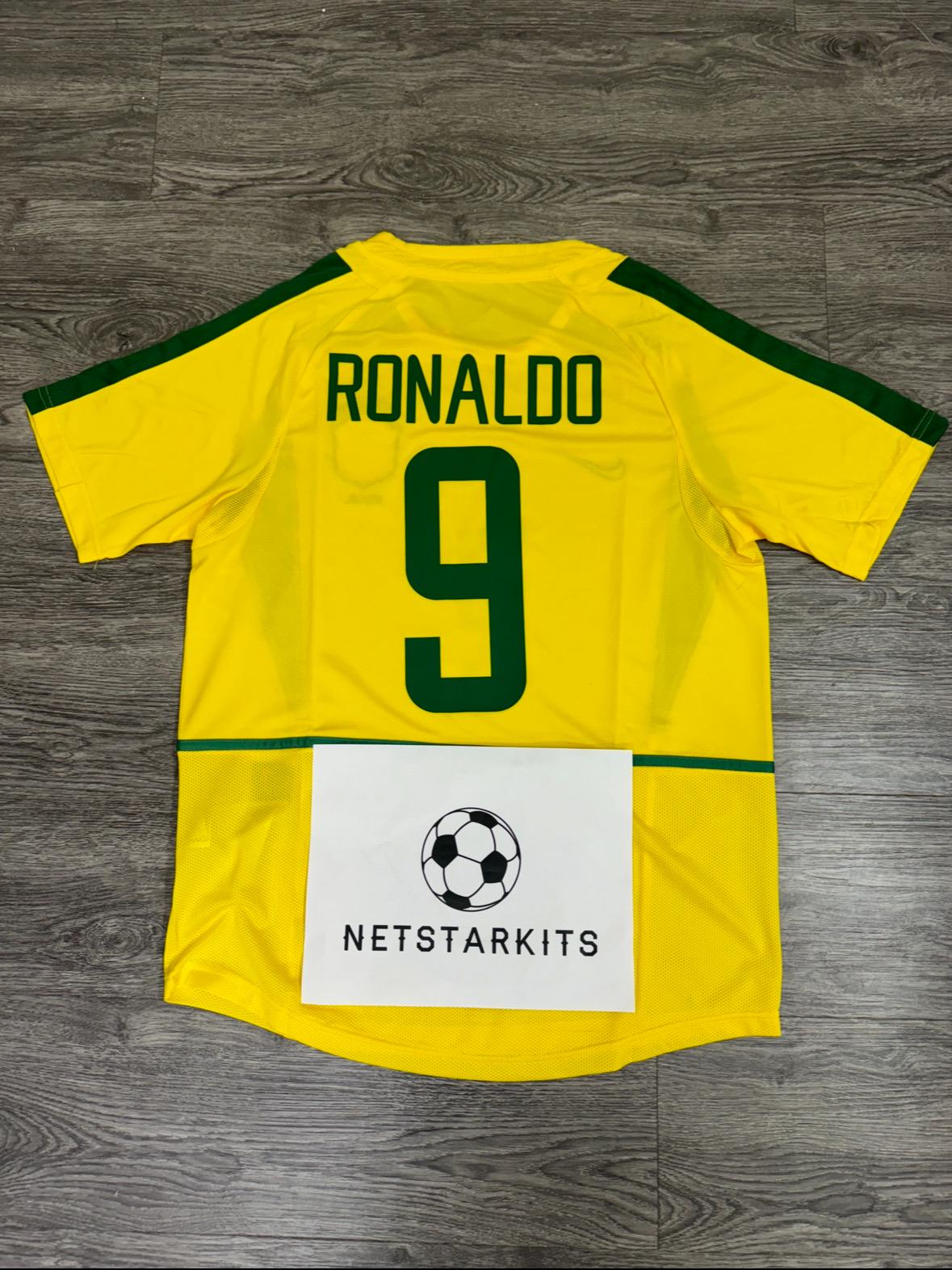 サッカー　ブラジル　RONALDO サッカーTシャツ 2002年代 Brazil Ronaldo Jersey 2002 - Etsy