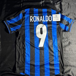 インテル・ミラノ ホームユニフォーム #10 ロナウド 90s アンブロ インテル・ミラノ ロナウド ホームユニフォーム 90s アンブロ 青タグ